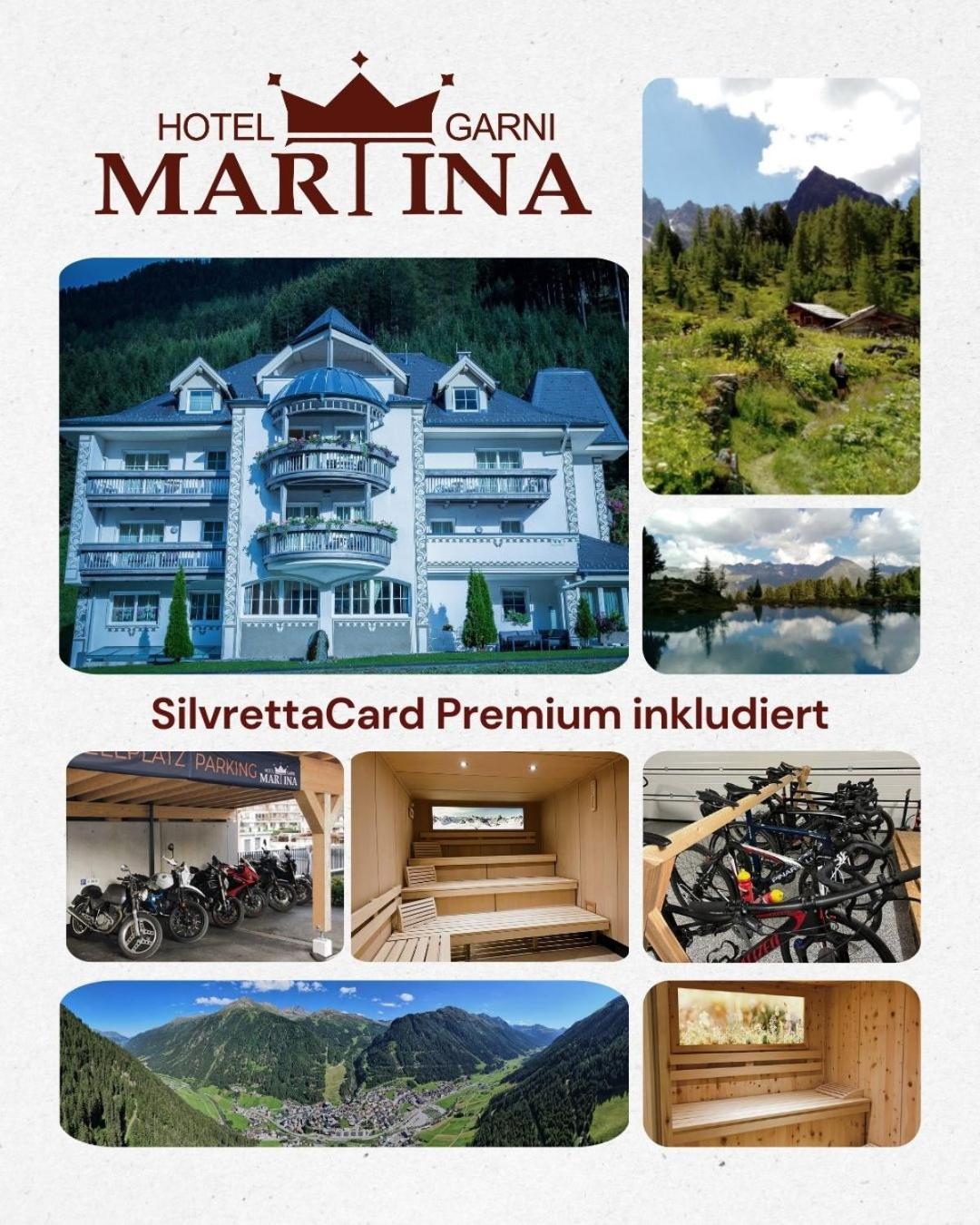 Hotel Garni Martina Ischgl Buitenkant foto